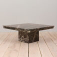 Italian mid century large square black marble coffee table s scaled