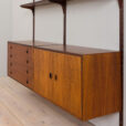 Danish Rosewood Wall Unit with a dresser and cocktail cabinet by Thygesen and Sorensen for Hansen Guldborg s scaled