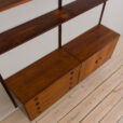 Danish Rosewood Wall Unit with a dresser and cocktail cabinet by Thygesen and Sorensen for Hansen Guldborg s scaled