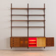 Danish Rosewood Wall Unit with a dresser and cocktail cabinet by Thygesen and Sorensen for Hansen Guldborg s scaled