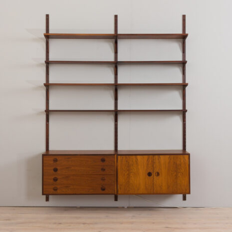 22441-Danish-Rosewood-Wall-Unit-with-a-dresser-and-cocktail-cabinet-by-Thygesen-and-Sorensen-for-Hansen-_-Guldborg-1960s-4 Danish Rosewood Wall Unit with a dresser and cocktail cabinet by Thygesen and Sorensen for Hansen Guldborg s scaled