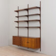 Danish Rosewood Wall Unit with a dresser and cocktail cabinet by Thygesen and Sorensen for Hansen Guldborg s scaled