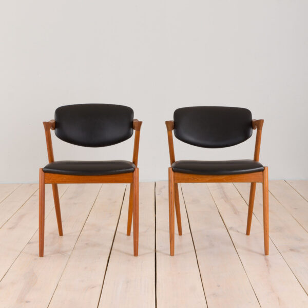 pair of Kai Christiansen chairs   scaled