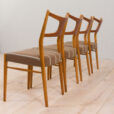 22417 Kurt Østervig four chairs of teak and oak-3