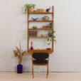 22427 Teak entry wall unit by PS system, Preben Sorensen, Denmark 1960s-2