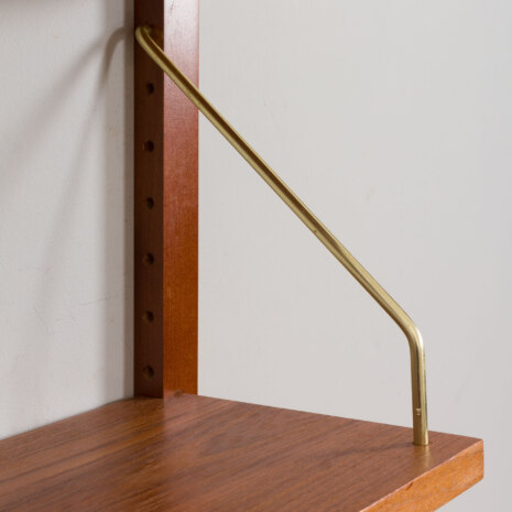 22427 Teak entry wall unit by PS system, Preben Sorensen, Denmark 1960s-8 22427 Teak entry wall unit by PS system, Preben Sorensen, Denmark 1960s-8