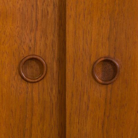 22449 Modular shelving system by Preben Sorensen in dark teak teak, 3 shelves and a floating cabinet, Denmark 1960s-12 22449 Modular shelving system by Preben Sorensen in dark teak teak, 3 shelves and a floating cabinet, Denmark 1960s-12