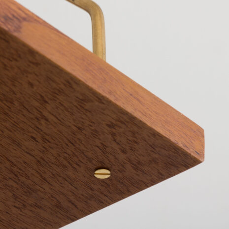 22449 Modular shelving system by Preben Sorensen in dark teak teak, 3 shelves and a floating cabinet, Denmark 1960s-13 22449 Modular shelving system by Preben Sorensen in dark teak teak, 3 shelves and a floating cabinet, Denmark 1960s-13