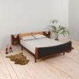 22465 Teak and cane queen size bed by Hans Wegner, Getama, 1960s(12)