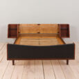 22465 Teak and cane queen size bed by Hans Wegner, Getama, 1960s(15)