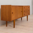 22469 Buffet scandinave vintage avec 3 tiroirs et portes coulissantes, années 1960(10)