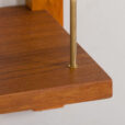 22470.A Danish wall unit in teak - modular shelving system 3 shelves in Cadovius PS System Sorensen style-7