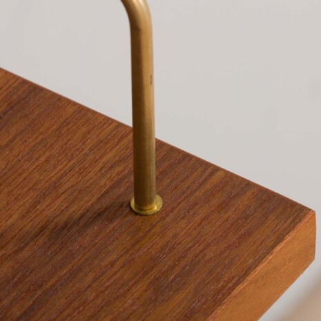 22470.B Danish wall unit in teak - modular shelving system 6 shelves in Cadovius PS System Sorensen style-7 22470.B Danish wall unit in teak - modular shelving system 6 shelves in Cadovius PS System Sorensen style-7