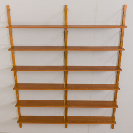 22471.C Système d'étagères modulaire en chêne danois 12 étagères en Cadovius PS System Sorensen style-5 22471.C Système d'étagères modulaire en chêne danois 12 étagères en Cadovius PS System Sorensen style-5