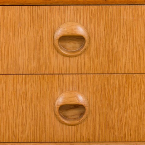 22476 Para zabytkowych dębowych szafek nocnych, Dania 1960s -10 22476 Para zabytkowych dębowych szafek nocnych, Dania 1960s -10