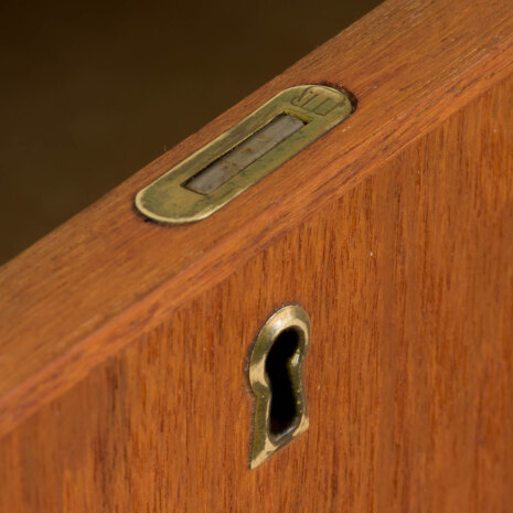 22478 Vintage teak Danish dresser with 4 drawers, 1960s-11 22478 Vintage teak Danish dresser with 4 drawers, 1960s-11