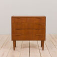 22478 Vintage teak Danish dresser with 4 drawers, 1960s-4