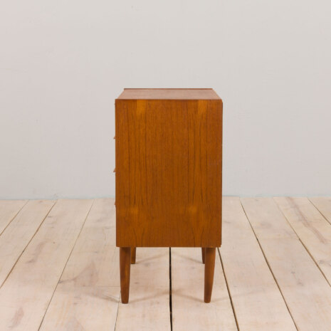 22478 Vintage teak Danish dresser with 4 drawers, 1960s-6 22478 Vintage teak Danish dresser with 4 drawers, 1960s-6