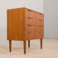 22478 Vintage teak Danish dresser with 4 drawers, 1960s-8