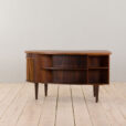 22413 Mid-Century Danish Rosewood Desk with bar compartment by Kai Kristiansen, 1950s-14