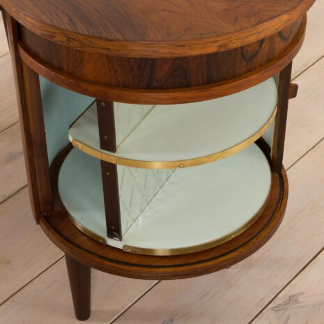 22413 Mid-Century Danish Rosewood Desk with bar compartment by Kai Kristiansen, 1950s-26 22413 Mid-Century Danish Rosewood Desk with bar compartment by Kai Kristiansen, 1950s-26