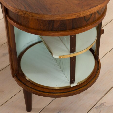 22413 Mid-Century Danish Rosewood Desk with bar compartment by Kai Kristiansen, 1950s-27 22413 Mid-Century Danish Rosewood Desk with bar compartment by Kai Kristiansen, 1950s-27