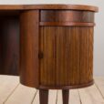 22413 Mid-Century Danish Rosewood Desk with bar compartment by Kai Kristiansen, 1950s-34