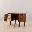 22413 Mid-Century Danish Rosewood Desk with bar compartment by Kai Kristiansen, 1950s-8