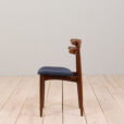 22419 Set of 4 teak chairs mod. 178 by Johannes Andersen for Bramin Mobler, 1960s-10