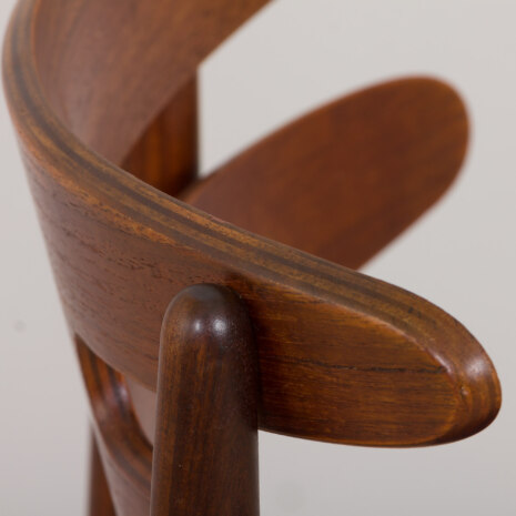 22419 Set of 4 teak chairs mod. 178 by Johannes Andersen for Bramin Mobler, 1960s-16 22419 Set of 4 teak chairs mod. 178 by Johannes Andersen for Bramin Mobler, 1960s-16