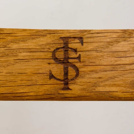 22420 Set of five oak razor chairs by H. Kjærnulf 1960s-17 22420 Set of five oak razor chairs by H. Kjærnulf 1960s-17