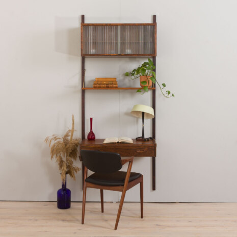 22440 preben Sorensen palisander onebay with desk shelf -1 22440 preben Sorensen palisander onebay with desk shelf -1