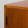 22442 Vintage modular Danish bookcase - wall shelving in teak w. cabinet and a dresser by K. Kristiansen 1960s-18