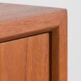 22445 Poul Cadovious two bay teak wall unit for Cado, 1960s-13