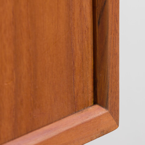 22445 Poul Cadovious two bay teak wall unit for Cado, 1960s-14 22445 Poul Cadovious two bay teak wall unit for Cado, 1960s-14