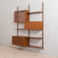 22445 Poul Cadovious - Meuble mural à deux baies en teck pour Cado, années 1960-6