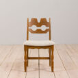 22459.2 Set of six Danish oak razor chairs, H. Kjærnulf for EG Kvalitetsmøbler 1960s-10