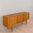 22467 Scandinavian mid century oak sideboard in the style of Borge Mogensen, 1960s-10