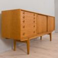 22467 Scandinavian mid century oak sideboard in the style of Borge Mogensen, 1960s-11