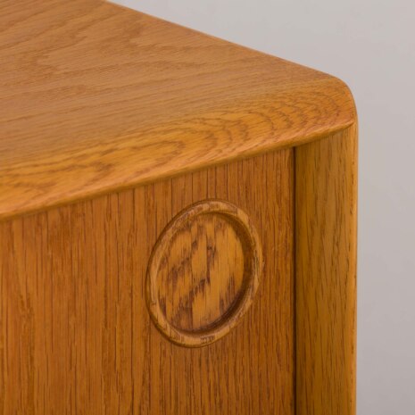 22467 Scandinavian mid century oak sideboard in the style of Borge Mogensen, 1960s-15 22467 Scandinavian mid century oak sideboard in the style of Borge Mogensen, 1960s-15