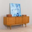 22467 Scandinavian mid century oak sideboard in the style of Borge Mogensen, 1960s-2