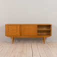 22467 Scandinavian mid century oak sideboard in the style of Borge Mogensen, 1960s-4