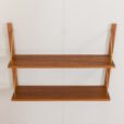 22475 Set of two mid century teak shelves in Poul Cadovius style, Denmark 1970s-5