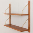 22475 Set of two mid century teak shelves in Poul Cadovius style, Denmark 1970s-6