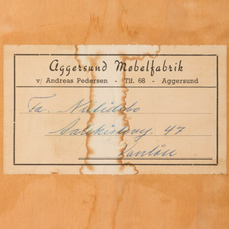 22482 Vintage Aggesund, commode en teck d'Andreas Pedersen, Danemark 1968s-11 22482 Vintage Aggesund, commode en teck d'Andreas Pedersen, Danemark 1968s-11