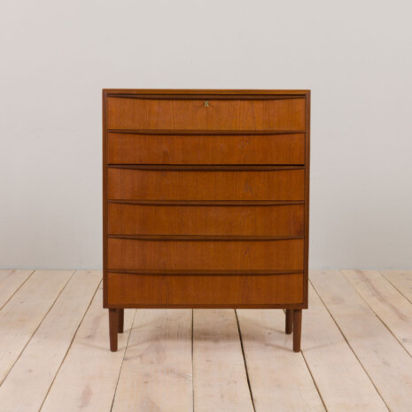 22482 Vintage Aggesund, commode en teck d'Andreas Pedersen, Danemark 1968s-3 22482 Vintage Aggesund, commode en teck d'Andreas Pedersen, Danemark 1968s-3