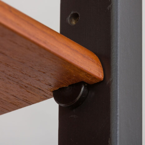 22488 Wall unit in Teak Variett Bookcase by Bertil Fridhagen for Bodafors, Vintage modular shelving system 1950s-16 22488 Wall unit in Teak Variett Bookcase by Bertil Fridhagen for Bodafors, Vintage modular shelving system 1950s-16