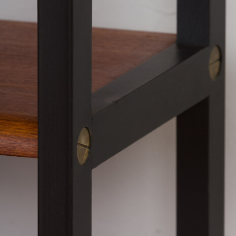 22488 Wall unit in Teak Variett Bookcase by Bertil Fridhagen for Bodafors, Vintage modular shelving system 1950s-20 22488 Wall unit in Teak Variett Bookcase by Bertil Fridhagen for Bodafors, Vintage modular shelving system 1950s-20