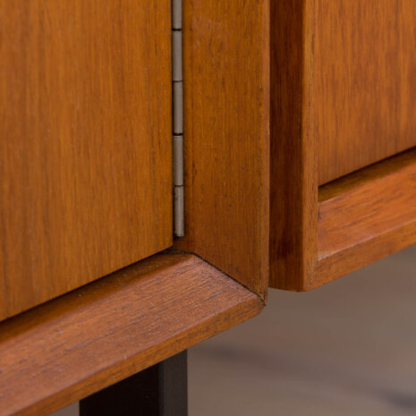 22492 Large Italian freestanding 3 bay wall unit in teak , 1960s-15 22492 Large Italian freestanding 3 bay wall unit in teak , 1960s-15