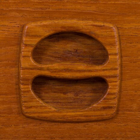 23006 Vintage Scandinavian modular bookcase with shelving in teak w. a glass cabinet and a dresser, Norway, 1960s-14 23006 Vintage Scandinavian modular bookcase with shelving in teak w. a glass cabinet and a dresser, Norway, 1960s-14